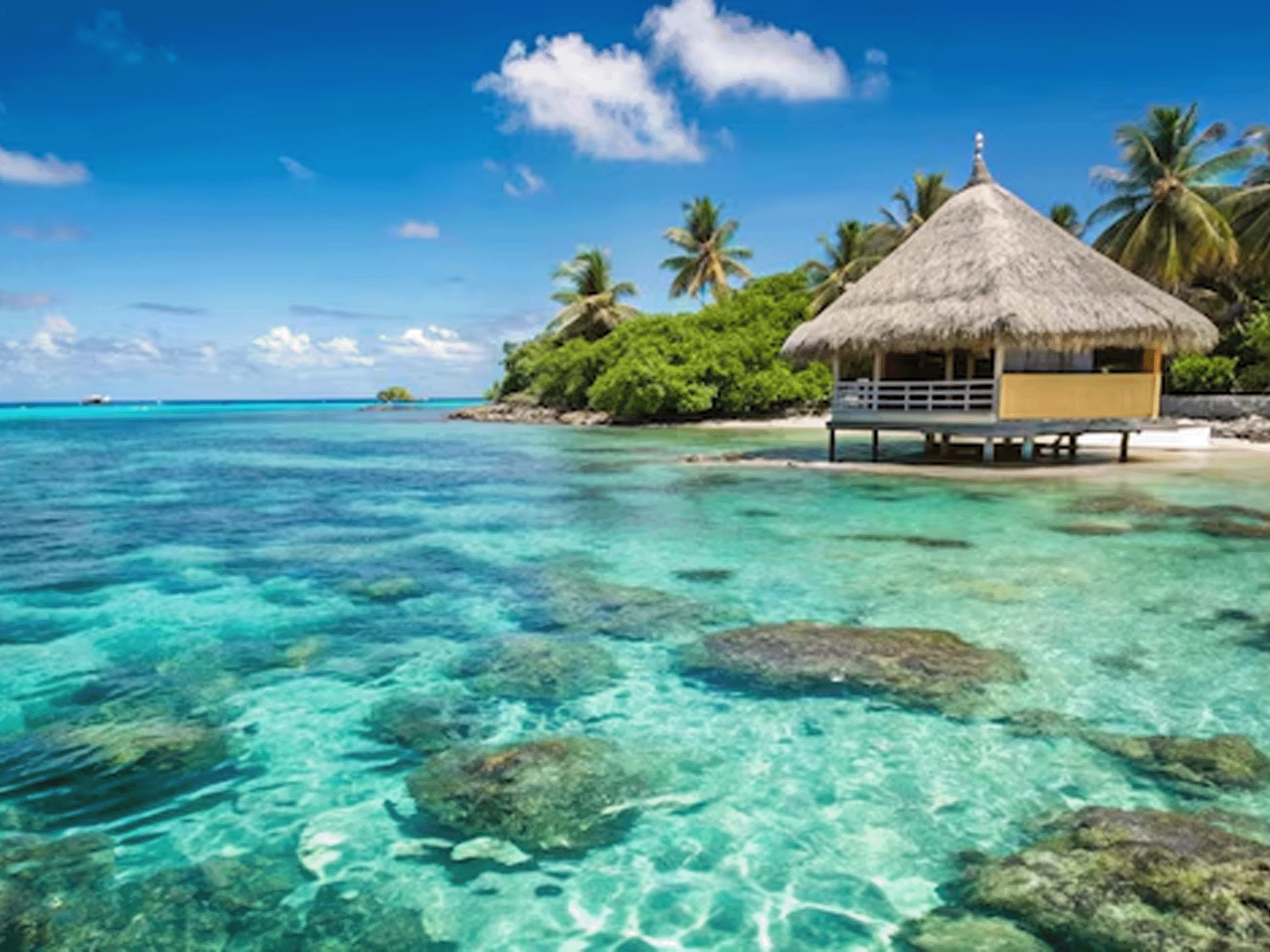 Private beaches
